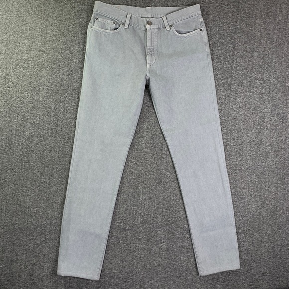 Ermenegildo Zegna Other - Ermenegildo Zegna Roccia Jeans Men 35x31 Slim Fit Gray Trousers Pants